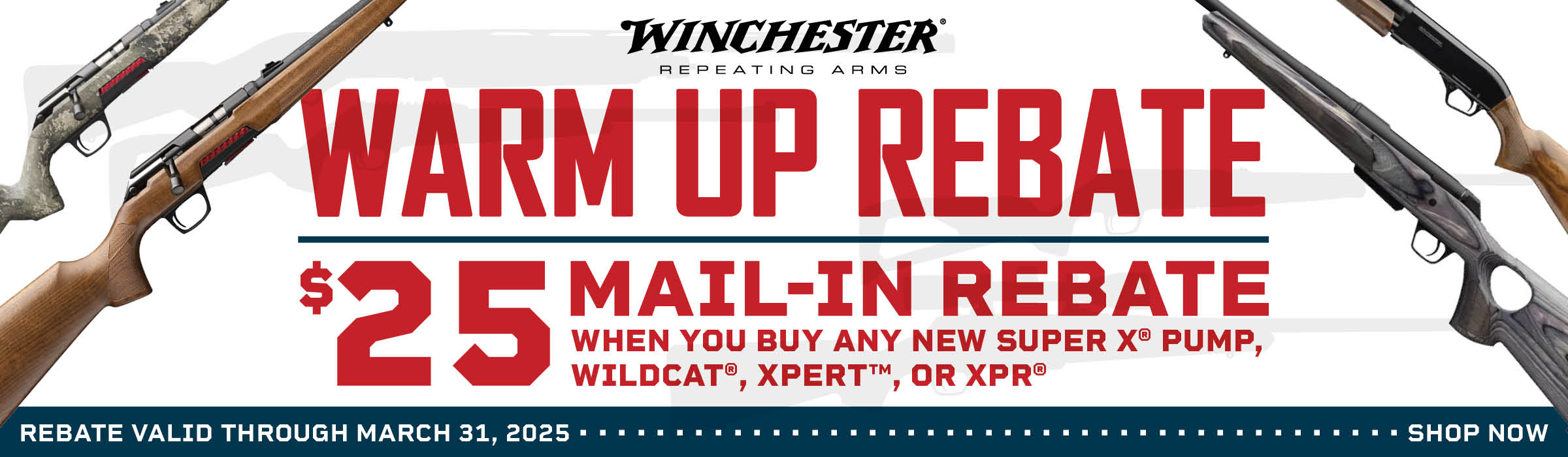 Winchester Warm Up Rebate